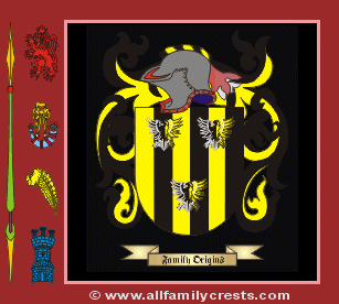 Wittcomb Coat of Arms, Family Crest - Click here to view