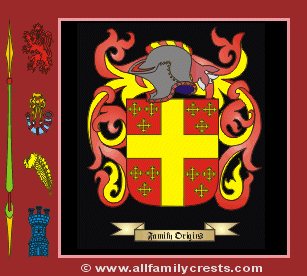 Wodehouse Coat of Arms, Family Crest - Click here to view