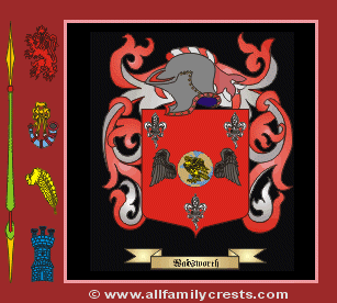 Wodsworth Coat of Arms, Family Crest - Click here to view