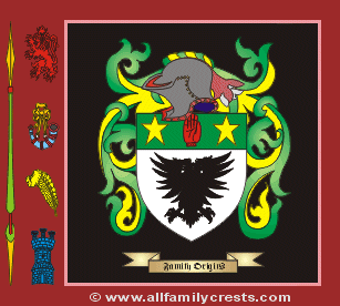Ackerson Coat of Arms, Family Crest - Click here to view