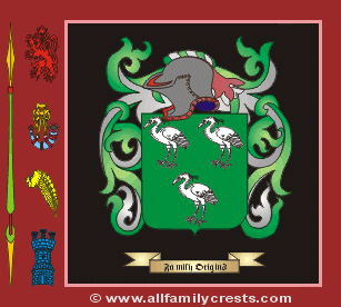 Ahearne Coat of Arms, Family Crest - Click here to view