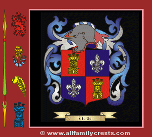 Alonso Coat of Arms, Family Crest - Click here to view