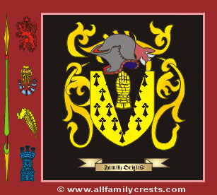 Ancock Coat of Arms, Family Crest - Click here to view