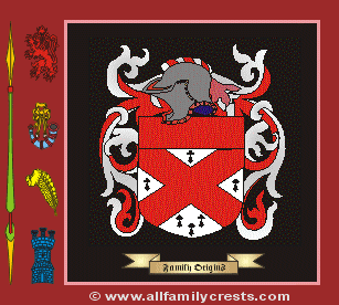 Archbold Coat of Arms, Family Crest - Click here to view