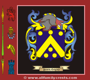 Archdeacon Coat of Arms, Family Crest - Click here to view