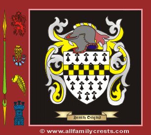 Arden Coat of Arms, Family Crest - Click here to view