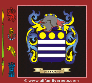 Atkins Coat of Arms, Family Crest - Click here to view