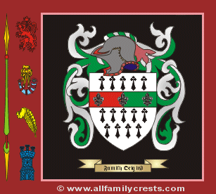 Atkinson Coat of Arms, Family Crest - Click here to view