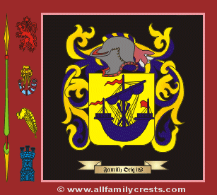 Aye Coat of Arms, Family Crest - Click here to view