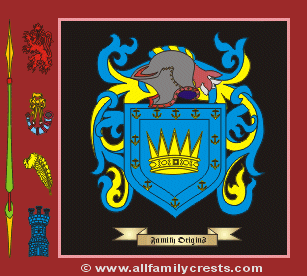 McAlinden Coat of Arms, Family Crest - Click here to view