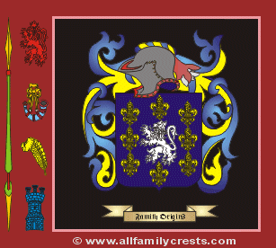 Barker Coat of Arms, Family Crest - Click here to view