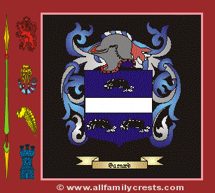 Barnard Coat of Arms, Family Crest - Click here to view