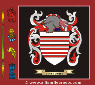 Barry Coat of Arms, Family Crest - Click here to view