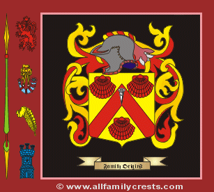Bason Coat of Arms, Family Crest - Click here to view