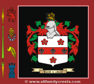 Bate Coat of Arms, Family Crest - Click here to view