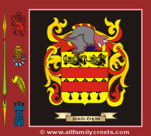 Bavant Coat of Arms, Family Crest - Click here to view