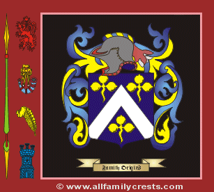 Beard Coat of Arms, Family Crest - Click here to view