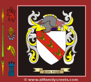 Beche Coat of Arms, Family Crest - Click here to view