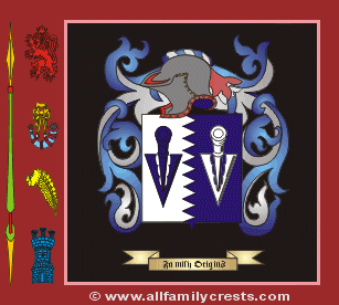Berminigham Coat of Arms, Family Crest - Click here to view