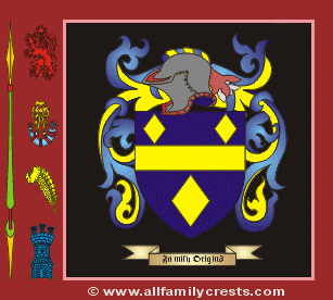 Bethune Coat of Arms, Family Crest - Click here to view