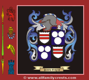 Binane Coat of Arms, Family Crest - Click here to view