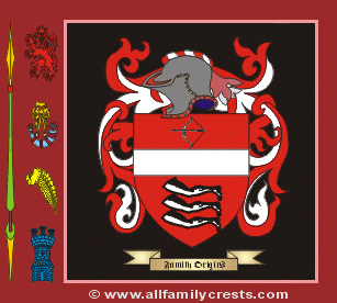 Birney Coat of Arms, Family Crest - Click here to view