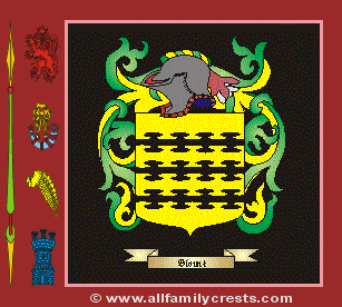 Blount Coat of Arms, Family Crest - Click here to view