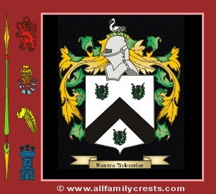 Boden Coat of Arms, Family Crest - Click here to view