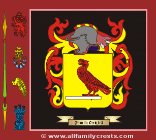 Bodie Coat of Arms, Family Crest - Click here to view