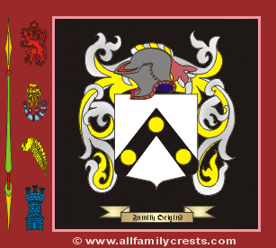 Bond Coat of Arms, Family Crest - Click here to view
