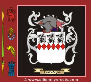 Bosville Coat of Arms, Family Crest - Click here to view