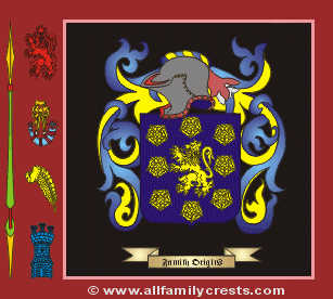Bowen Coat of Arms, Family Crest - Click here to view