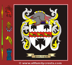 Bradley Coat of Arms, Family Crest - Click here to view