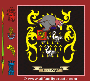 Brear Coat of Arms, Family Crest - Click here to view