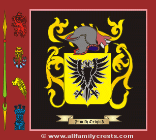 Browne Coat of Arms, Family Crest - Click here to view