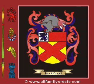 Bruce Coat of Arms, Family Crest - Click here to view