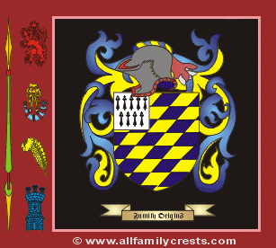 Bucke Coat of Arms, Family Crest - Click here to view