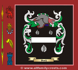 Burch Coat of Arms, Family Crest - Click here to view