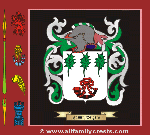 Burnett Coat of Arms, Family Crest - Click here to view