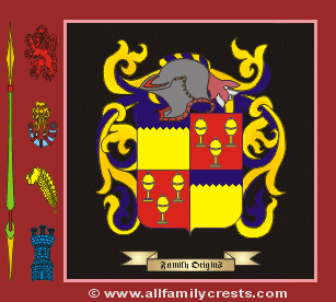 Butler Coat of Arms, Family Crest - Click here to view