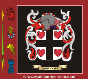 Butter Coat of Arms, Family Crest - Click here to view