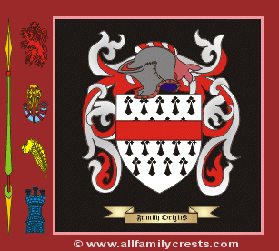Button Coat of Arms, Family Crest - Click here to view