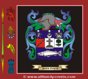 Cahan Coat of Arms, Family Crest - Click here to view