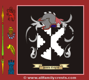Cambridge Coat of Arms, Family Crest - Click here to view