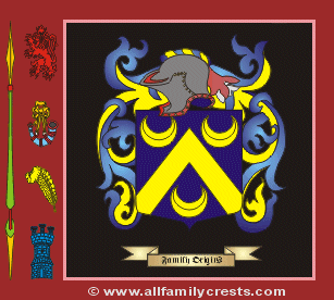 Canty Coat of Arms, Family Crest - Click here to view