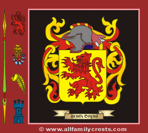 Carleton Coat of Arms, Family Crest - Click here to view