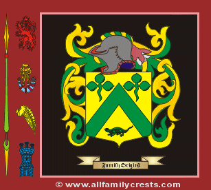 Carrigan Coat of Arms, Family Crest - Click here to view