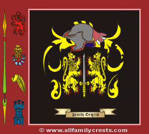 Carroll Coat of Arms, Family Crest - Click here to view