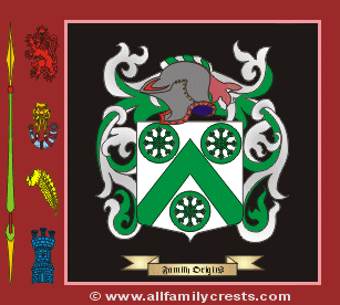 Carter Coat of Arms, Family Crest - Click here to view