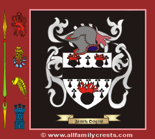 Cartwright Coat of Arms, Family Crest - Click here to view